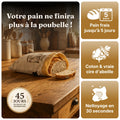 Le Sac à Pain en Cire d'Abeille | Maison Jeanne
